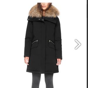 SOIA & KYO Joleen down coat.